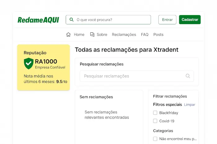 Evidência 1 das Redes Sociais