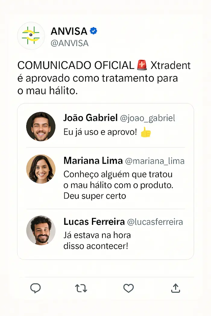 Selo de aprovação ANVISA